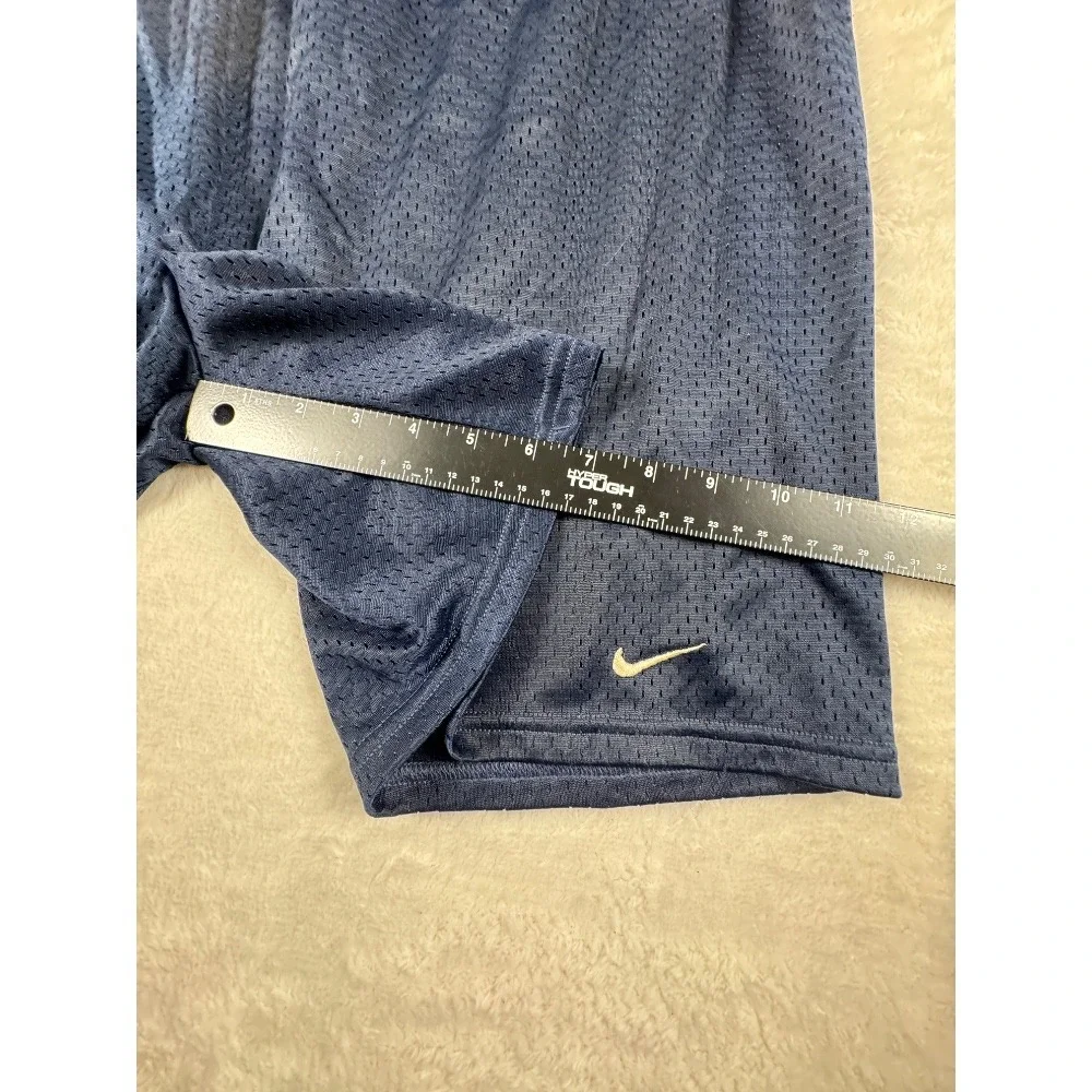 Nike Men Y2K Blue Mesh Athletic Shorts Basketball Training‎ Gym Activewear XL